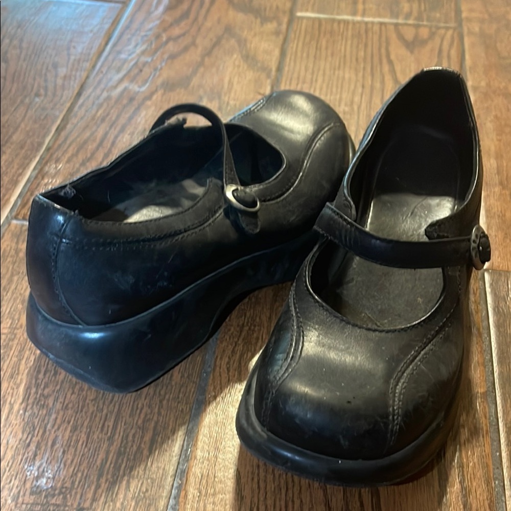 Dansko Black Mary Jane Shoes